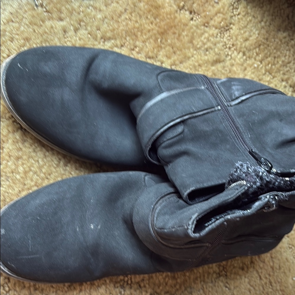 Pop Black Ankle Boots Minimalist Design